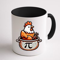 Chicken Pot Pie Funny Math Pun Chicken Pot Pi Day Gift Coffee Mug