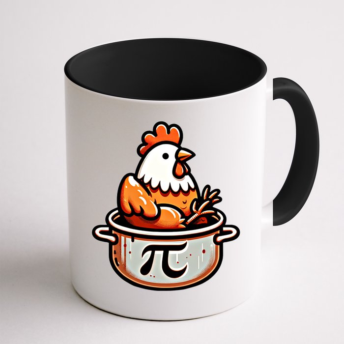 Chicken Pot Pie Funny Math Pun Chicken Pot Pi Day Gift Coffee Mug