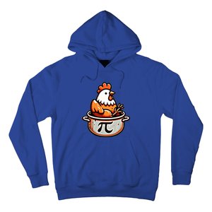 Chicken Pot Pie Funny Math Pun Chicken Pot Pi Day Gift Hoodie