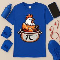 Chicken Pot Pie Funny Math Pun Chicken Pot Pi Day Gift T-Shirt