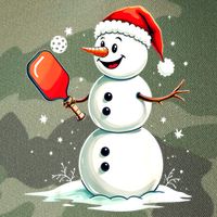 Christmas Pickleball Player Funny Pickleball Snowman Xmas Gift Legacy Tie Dye Trucker Hat