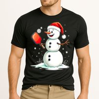 Christmas Pickleball Player Funny Pickleball Snowman Xmas Gift Performance Shirt