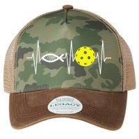 Christian Pickleball Player Ichthys Jesus Fish Symbol Legacy Tie Dye Trucker Hat