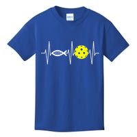 Christian Pickleball Player Ichthys Jesus Fish Symbol Kids T-Shirt