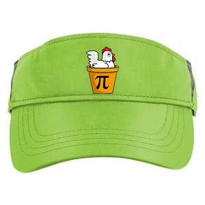 Chicken Pot Pie Funny Math Pun Chicken Pot Pie Gift Adult Drive Performance Visor