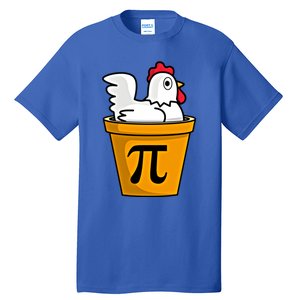 Chicken Pot Pie Funny Math Pun Chicken Pot Pie Gift Tall T-Shirt