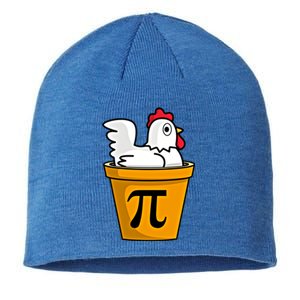 Chicken Pot Pie Funny Math Pun Chicken Pot Pie Gift Sustainable Beanie