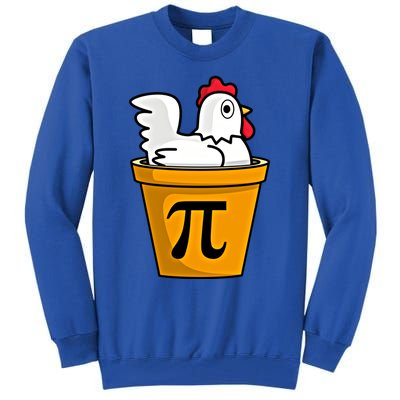 Chicken Pot Pie Funny Math Pun Chicken Pot Pie Gift Tall Sweatshirt