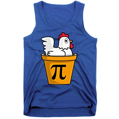 Chicken Pot Pie Funny Math Pun Chicken Pot Pie Gift Tank Top