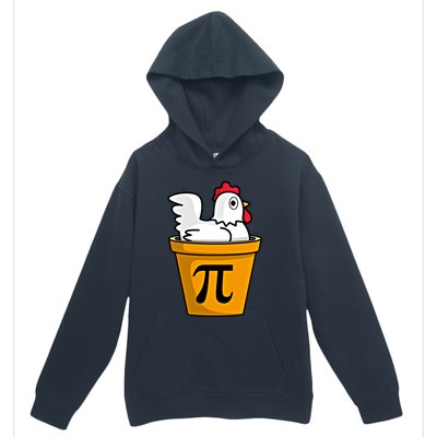 Chicken Pot Pie Funny Math Pun Chicken Pot Pie Gift Urban Pullover Hoodie