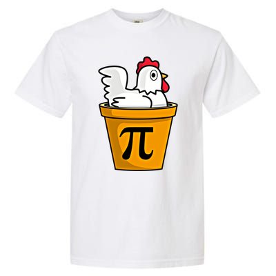 Chicken Pot Pie Funny Math Pun Chicken Pot Pie Gift Garment-Dyed Heavyweight T-Shirt