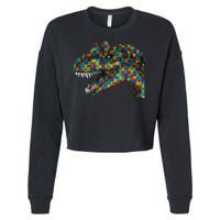 Complex Puzzle Problem Solver Gift Cropped Pullover Crew