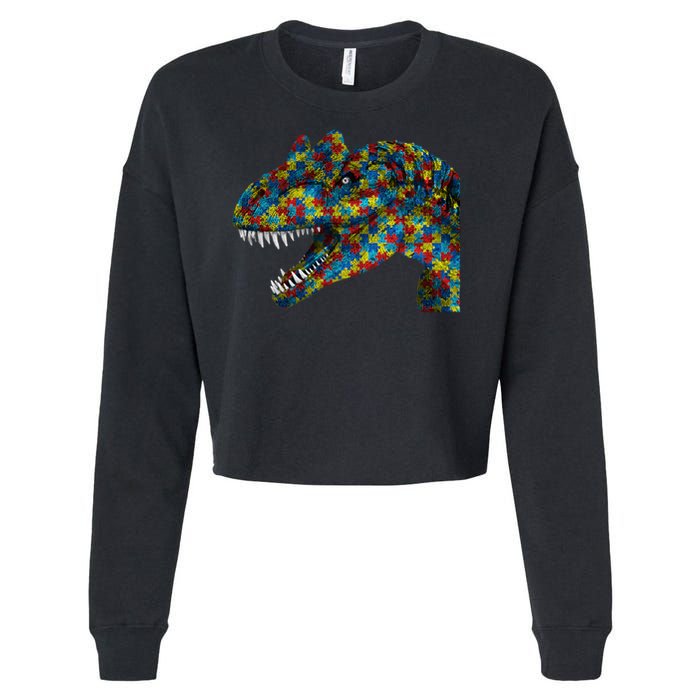 Complex Puzzle Problem Solver Gift Cropped Pullover Crew