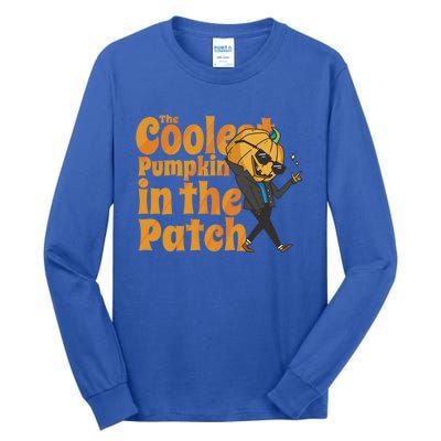 Coolest Pumpkin Pitch Halloween Cool Gift Tall Long Sleeve T-Shirt