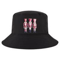 Cute Preppy Pin.K Nutcracker Squad Merry Christmas Pajamas Cool Comfort Performance Bucket Hat