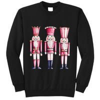 Cute Preppy Pin.K Nutcracker Squad Merry Christmas Pajamas Sweatshirt