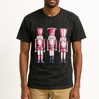 Cute Preppy Pin.K Nutcracker Squad Merry Christmas Pajamas Tall T-Shirt