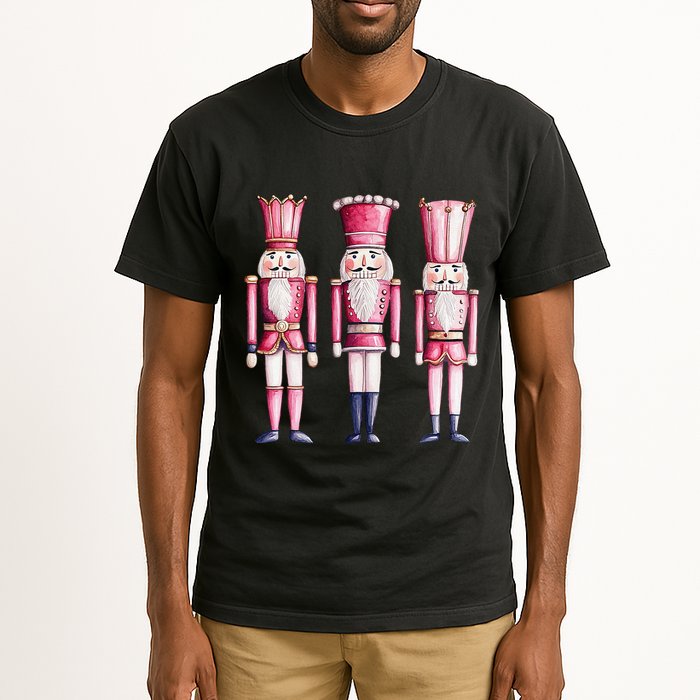Cute Preppy Pin.K Nutcracker Squad Merry Christmas Pajamas Tall T-Shirt