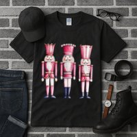 Cute Preppy Pin.K Nutcracker Squad Merry Christmas Pajamas Tall T-Shirt