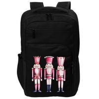 Cute Preppy Pin.K Nutcracker Squad Merry Christmas Pajamas Impact Tech Backpack