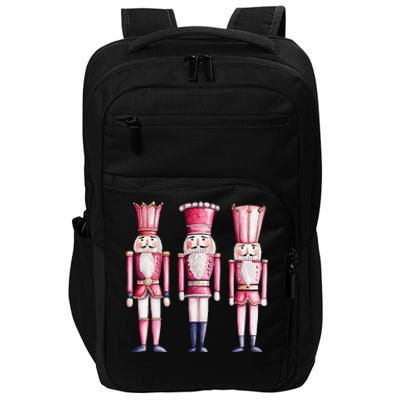 Cute Preppy Pin.K Nutcracker Squad Merry Christmas Pajamas Impact Tech Backpack