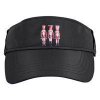 Cute Preppy Pin.K Nutcracker Squad Merry Christmas Pajamas Adult Drive Performance Visor