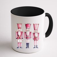 Cute Preppy Pin.K Nutcracker Squad Merry Christmas Pajamas Mug
