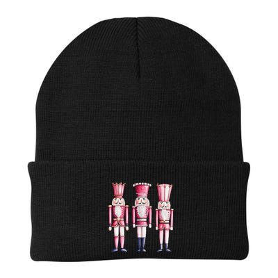 Cute Preppy Pin.K Nutcracker Squad Merry Christmas Pajamas Beanie