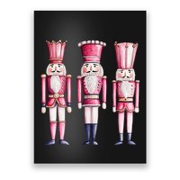 Cute Preppy Pin.K Nutcracker Squad Merry Christmas Pajamas Poster