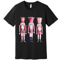 Cute Preppy Pin.K Nutcracker Squad Merry Christmas Pajamas Premium T-Shirt