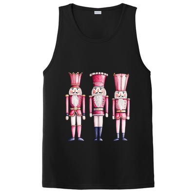 Cute Preppy Pin.K Nutcracker Squad Merry Christmas Pajamas PosiCharge Competitor Tank