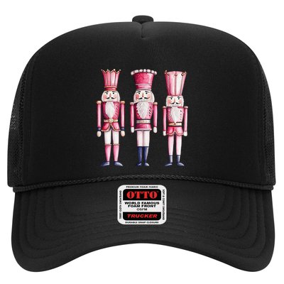 Cute Preppy Pin.K Nutcracker Squad Merry Christmas Pajamas Trucker Hat