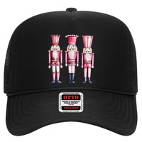 Cute Preppy Pin.K Nutcracker Squad Merry Christmas Pajamas Trucker Hat
