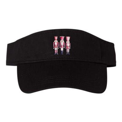 Cute Preppy Pin.K Nutcracker Squad Merry Christmas Pajamas Visor