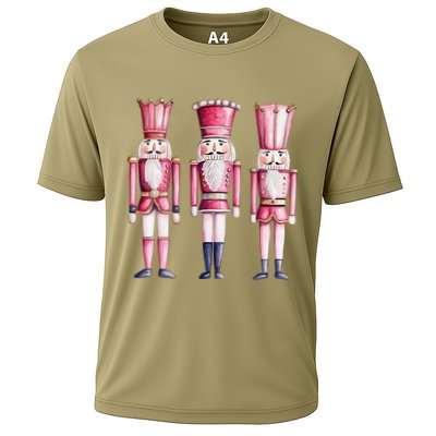 Cute Preppy Pin.K Nutcracker Squad Merry Christmas Pajamas Performance Shirt
