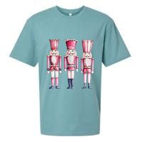 Cute Preppy Pin.K Nutcracker Squad Merry Christmas Pajamas Sueded Cloud Jersey T-Shirt