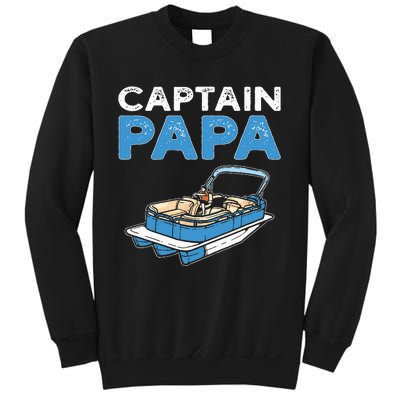 Captain Papa. Pontoon Boat Captain Sweatshirt