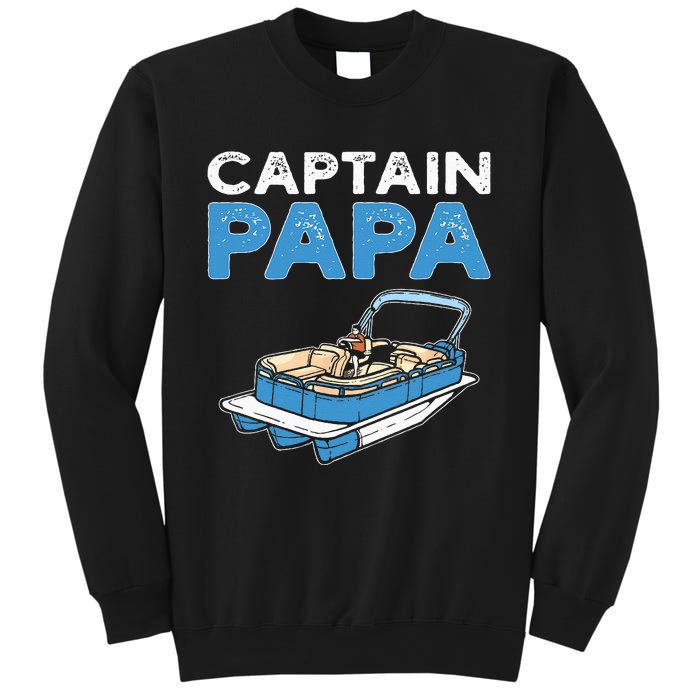 Captain Papa. Pontoon Boat Captain Sweatshirt