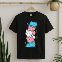 Cat Pile Pride Day Of Visibility T-Shirt