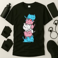 Cat Pile Pride Day Of Visibility T-Shirt