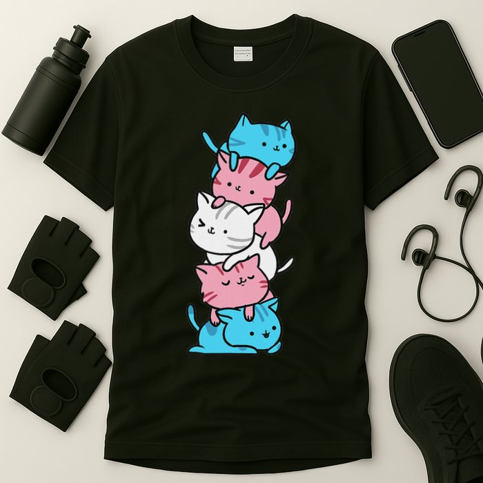 Cat Pile Pride Day Of Visibility T-Shirt