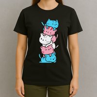 Cat Pile Pride Day Of Visibility T-Shirt