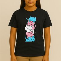 Cat Pile Pride Day Of Visibility T-Shirt