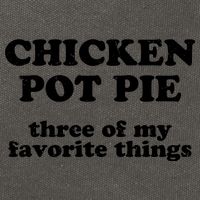 Chicken Pot Pie 3 Of My Favorite Things Cotton Canvas Backpack