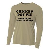 Chicken Pot Pie 3 Of My Favorite Things Cooling Performance Long Sleeve Crew