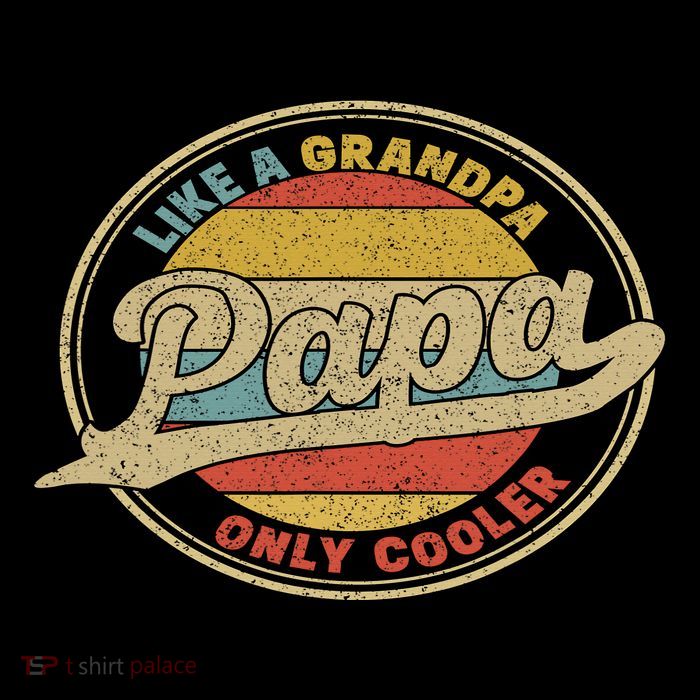 Cool Papa, Papa Like A Grandpa Only Cooler, Best Papa Ever  Pom Pom 12in Knit Beanie