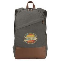 Cool Papa, Papa Like A Grandpa Only Cooler, Best Papa Ever  Cotton Canvas Backpack