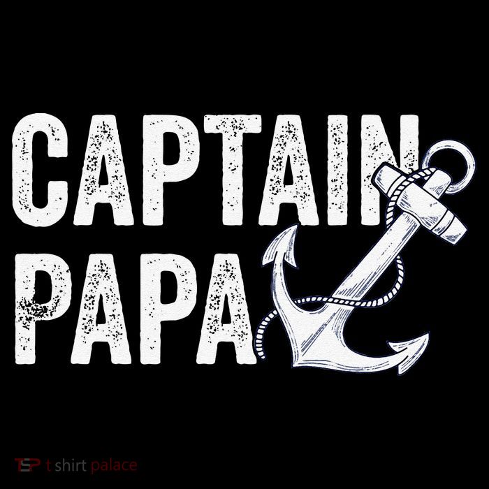 Captain Papa Pontoon Gift Lake Sailor Fishing Boating Stripe Pom Pom Beanie