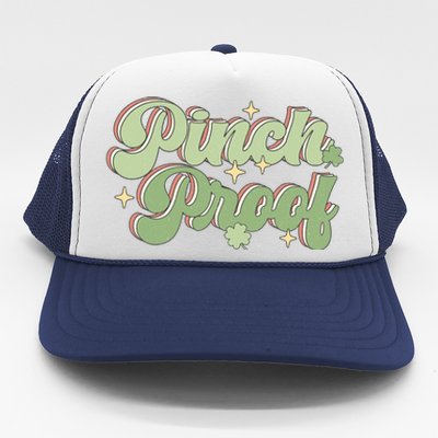 Cute Pinch Proof St Patricks Day Trucker Hat