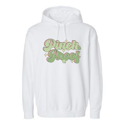 Cute Pinch Proof St Patricks Day Garment-Dyed Fleece Hoodie